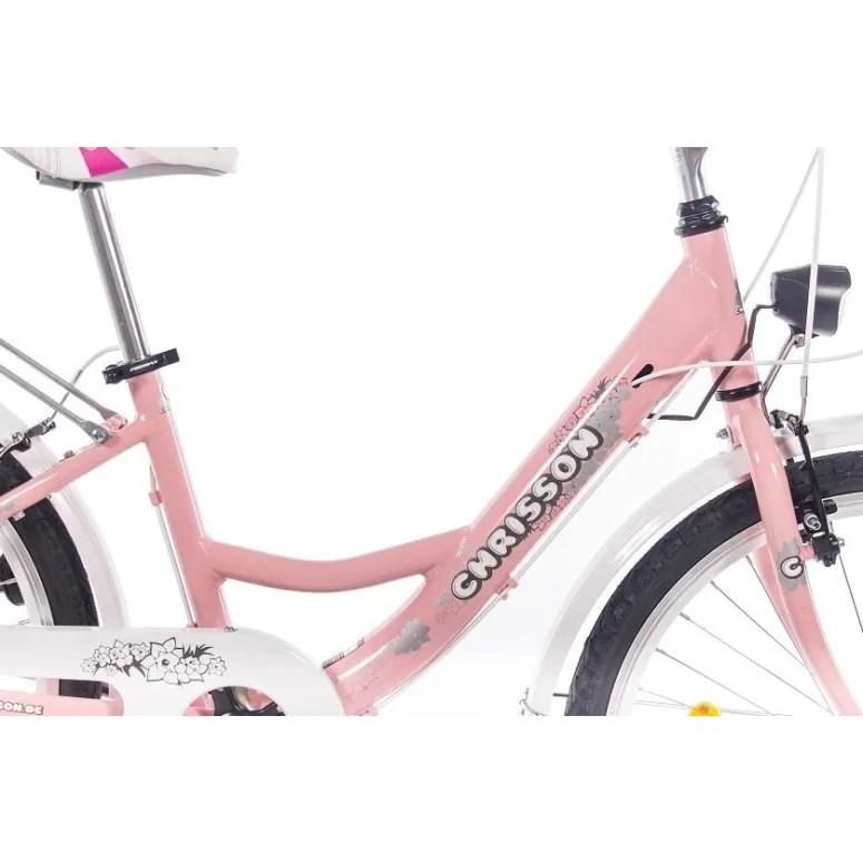 Rower Miejski 24 Dziecięcy Alu Revoshift Bagażnik Błotniki Dynamo Światła