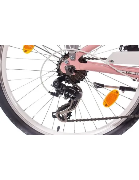 Rower Miejski 24 Dziecięcy Alu Revoshift Bagażnik Błotniki Dynamo Światła