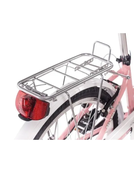 Rower Miejski 24 Dziecięcy Alu Revoshift Bagażnik Błotniki Dynamo Światła