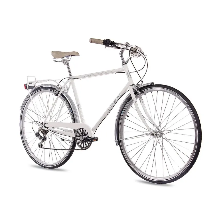 Rower Miejski 28 Stalowy Męski Retro Światła Bagażnik Błotniki Revoshift