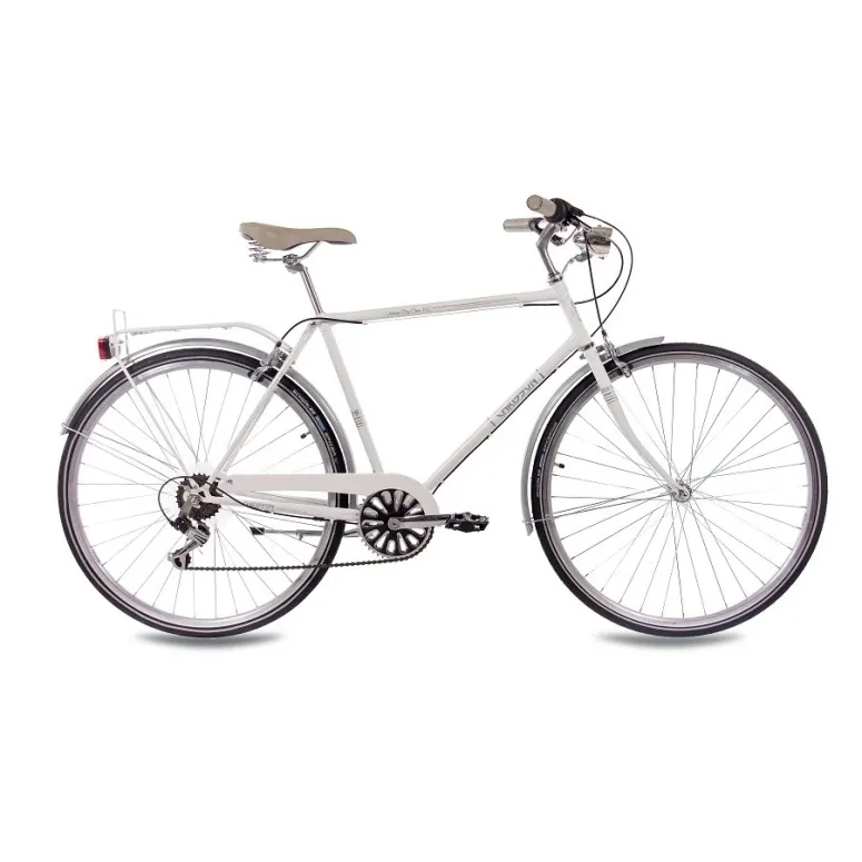 Rower Miejski 28 Stalowy Męski Retro Światła Bagażnik Błotniki Revoshift