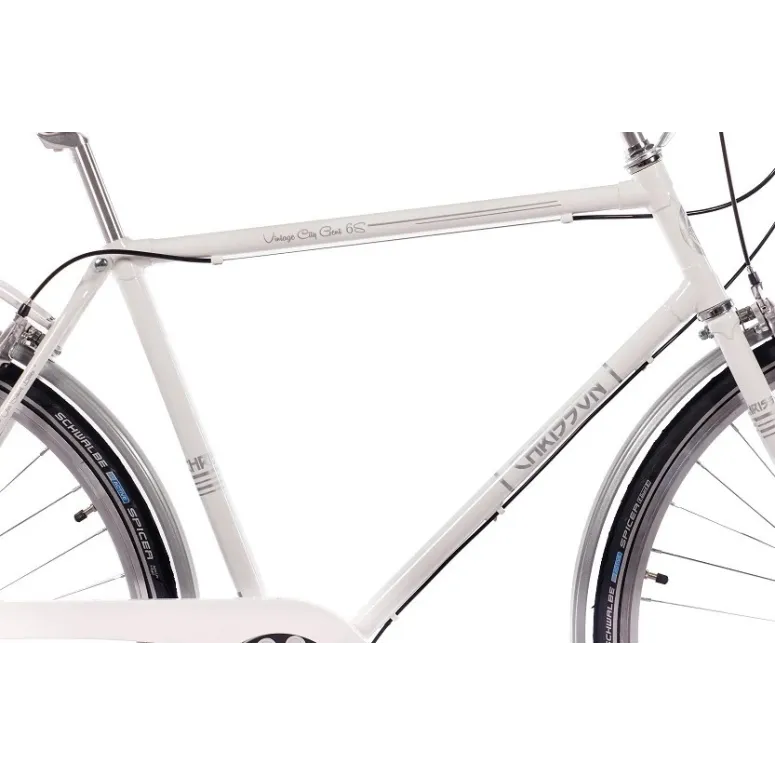 Rower Miejski 28 Stalowy Męski Retro Światła Bagażnik Błotniki Revoshift