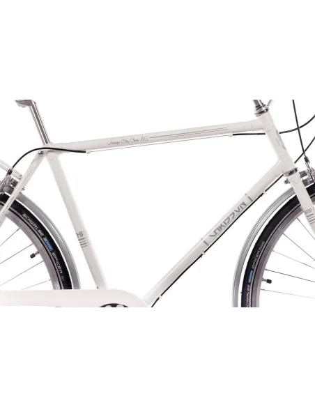 Rower Miejski 28 Stalowy Męski Retro Światła Bagażnik Błotniki Revoshift