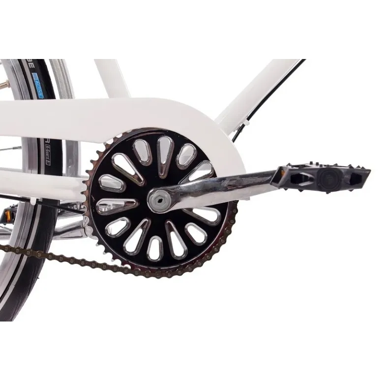 Rower Miejski 28 Stalowy Męski Retro Światła Bagażnik Błotniki Revoshift