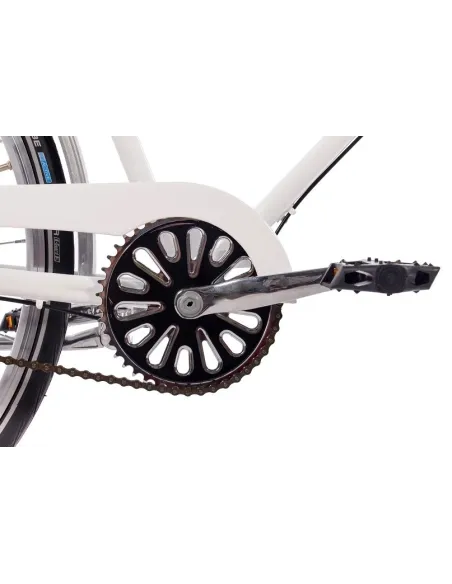 Rower Miejski 28 Stalowy Męski Retro Światła Bagażnik Błotniki Revoshift