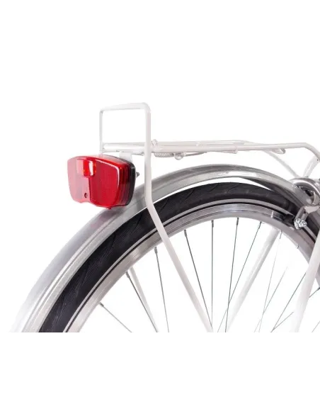 Rower Miejski 28 Stalowy Męski Retro Światła Bagażnik Błotniki Revoshift