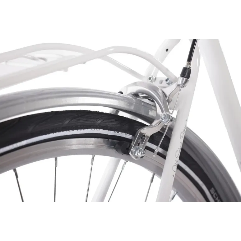 Rower Miejski 28 Stalowy Męski Retro Światła Bagażnik Błotniki Revoshift