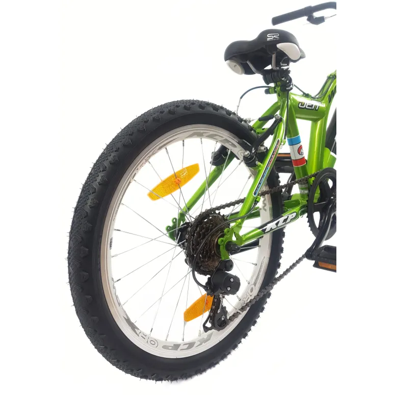 Rower Dziecięcy 20 Stalowy Revoshift Amortyzowany Widelec V-Brake Stopka