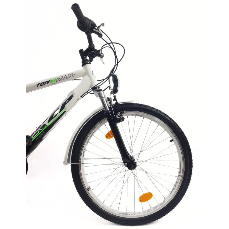 Rower Dziecięcy 24 Trekkingowy Młodzieżowy Bagażnik Światła Dynamo Dzwonek