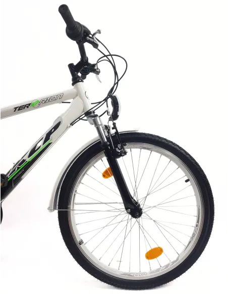 Rower Dziecięcy 24 Trekkingowy Młodzieżowy Bagażnik Światła Dynamo Dzwonek