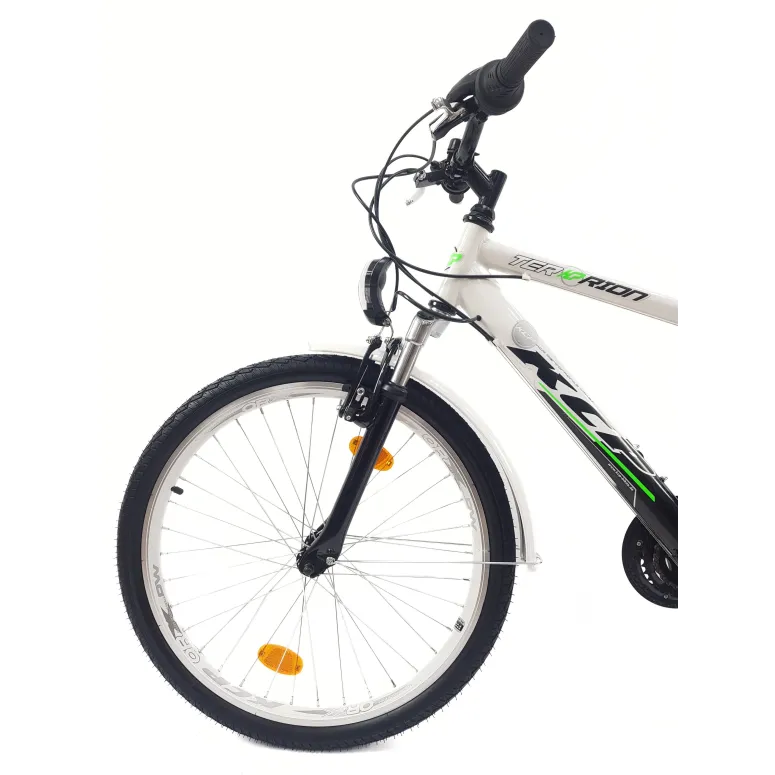 Rower Dziecięcy 24 Trekkingowy Młodzieżowy Bagażnik Światła Dynamo Dzwonek