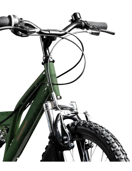 Rower Górski Dziecięcy 20 MTB Dzwonek 6 Biegów Uniwersalny Góral V-brake