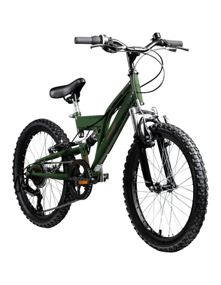 Rower Górski Dziecięcy 20 MTB Dzwonek 6 Biegów Uniwersalny Góral V-brake