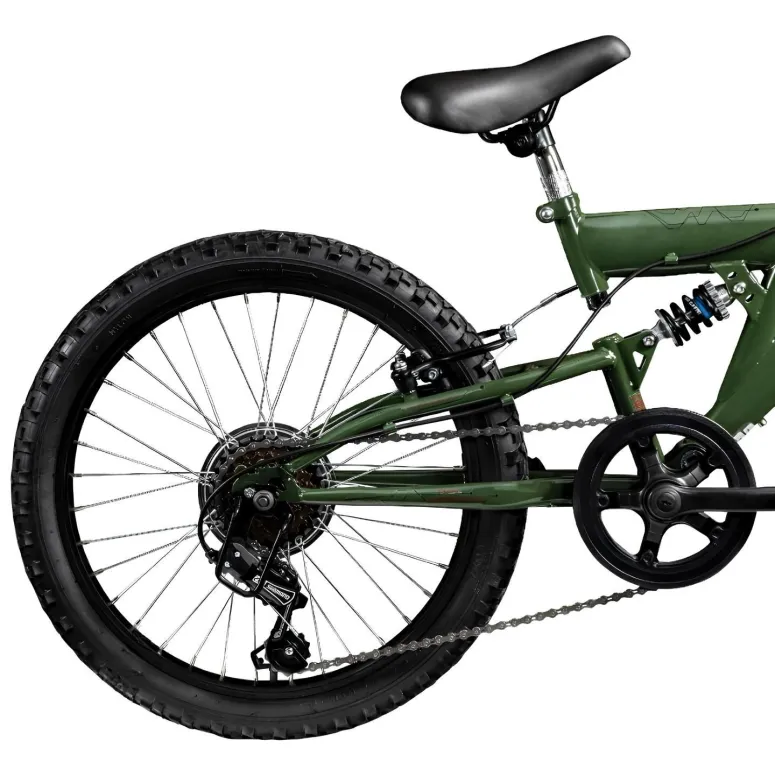 Rower Górski Dziecięcy 20 MTB Dzwonek 6 Biegów Uniwersalny Góral V-brake