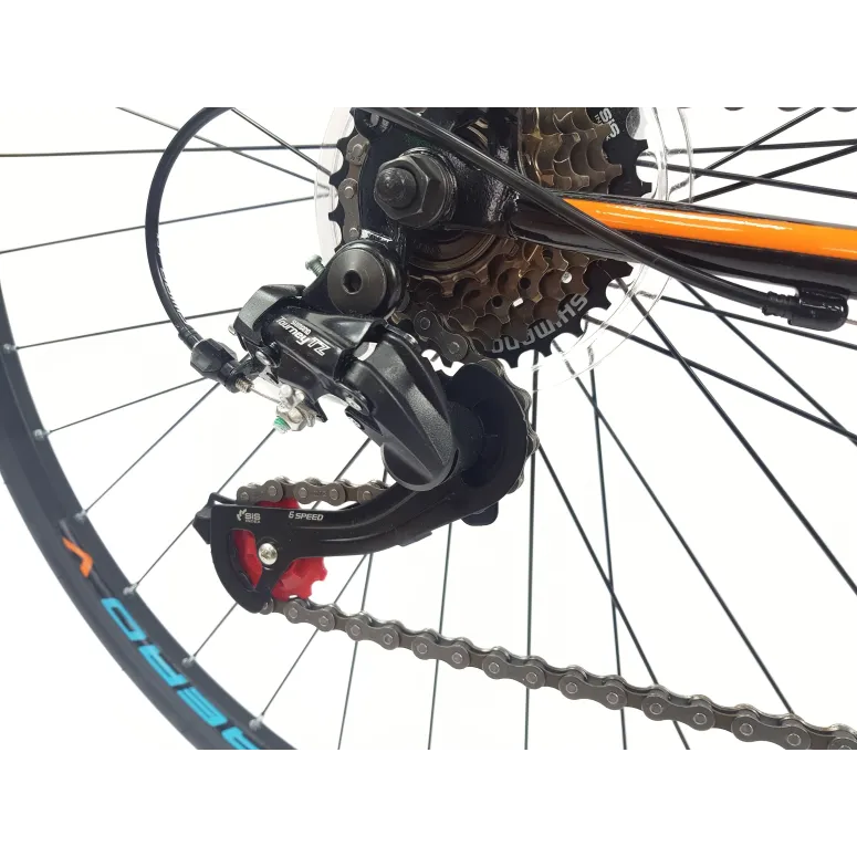 Rower Szosowy Męski 28 Aerodynamiczny Pivoty Dźwignie Dzwonek Kolarzówka - 14