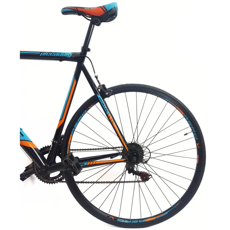 Rower Szosowy Męski 28 Aerodynamiczny Pivoty Dźwignie Dzwonek Kolarzówka - 7