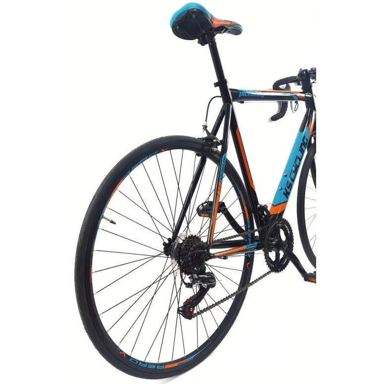 Rower Szosowy Męski 28 Aerodynamiczny Pivoty Dźwignie Dzwonek Kolarzówka - 16