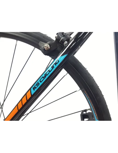 Rower Szosowy Męski 28 Aerodynamiczny Pivoty Dźwignie Dzwonek Kolarzówka - 12