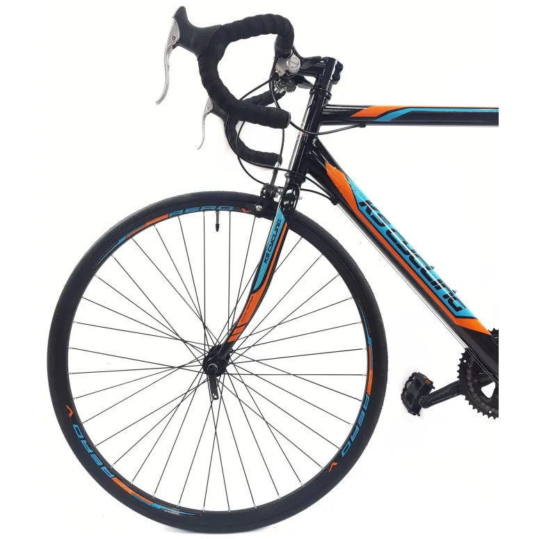 Rower Szosowy Męski 28 Aerodynamiczny Pivoty Dźwignie Dzwonek Kolarzówka - 4