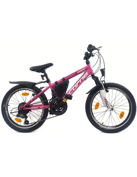 Rower Górski Dziecięcy 20 Dziewczęcy Dzwonek Sakwa Błotniki Stopka Światła - 5