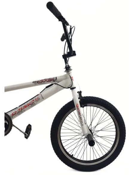 Rower BMX 20 Stalowy Kierownica Rotor Młodzieżowy Pegi Do Trików U-Brake