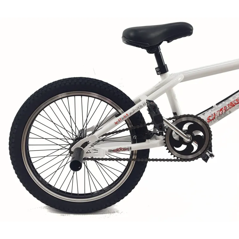 Rower BMX 20 Stalowy Kierownica Rotor Młodzieżowy Pegi Do Trików U-Brake