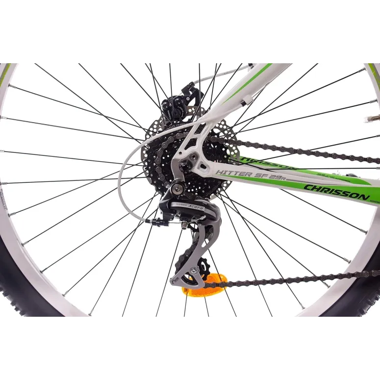 Rower Górski 29 MTB Hardtail Alu Tarcze Altus Amortyzacja Cyngle Góral