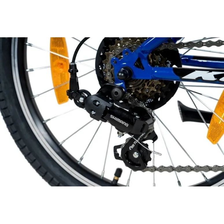 Rower Dziecięcy 20 Stalowy Revoshift V-Brake Stopka Amortyzowany Widelec