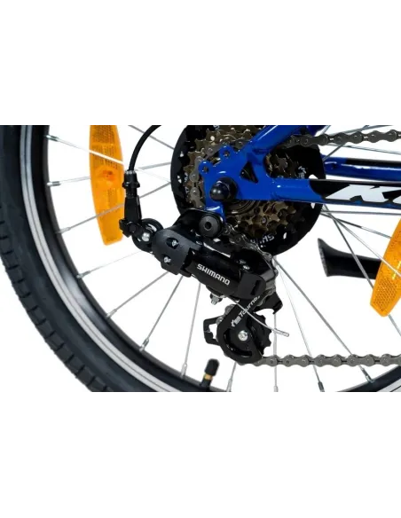 Rower Dziecięcy 20 Stalowy Revoshift V-Brake Stopka Amortyzowany Widelec