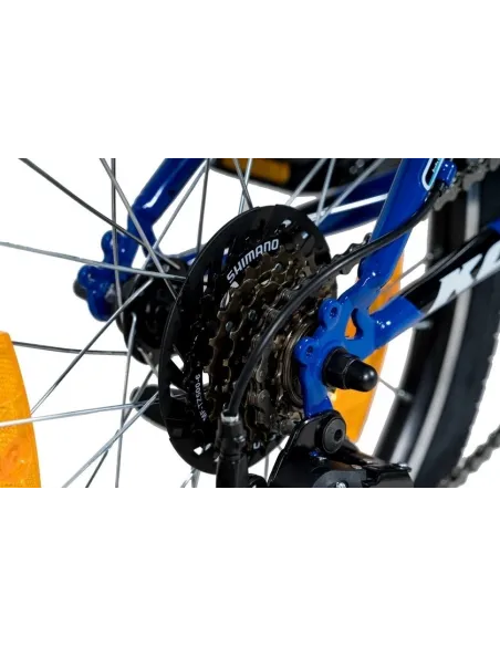 Rower Dziecięcy 20 Stalowy Revoshift V-Brake Stopka Amortyzowany Widelec