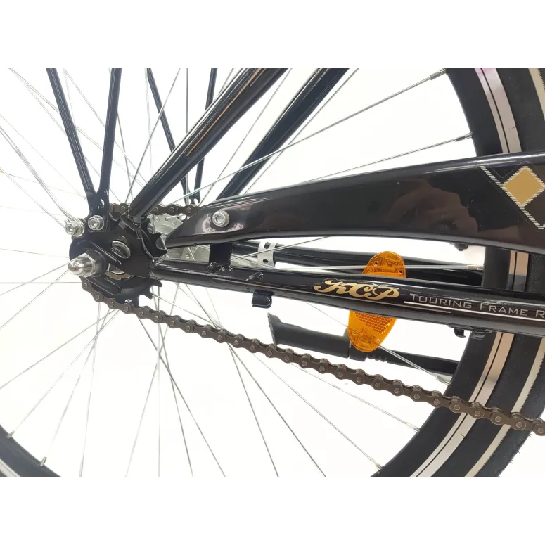 Rower Miejski 26 Damski Uniwersalny Amortyzacja Bagażnik Światła Dzwonek