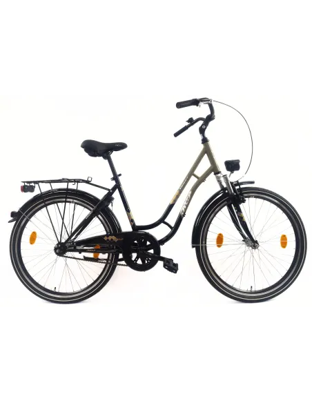 Rower Miejski 26 Damski Uniwersalny Amortyzacja Bagażnik Światła Dzwonek