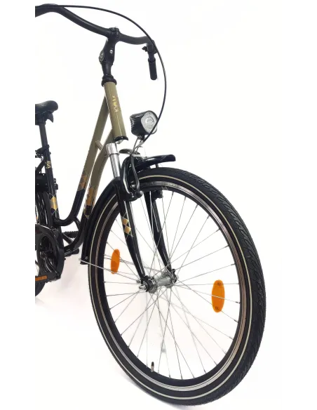 Rower Miejski 26 Damski Uniwersalny Amortyzacja Bagażnik Światła Dzwonek