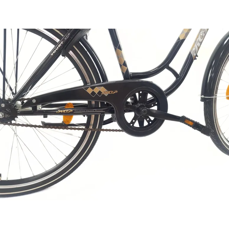 Rower Miejski 26 Damski Uniwersalny Amortyzacja Bagażnik Światła Dzwonek