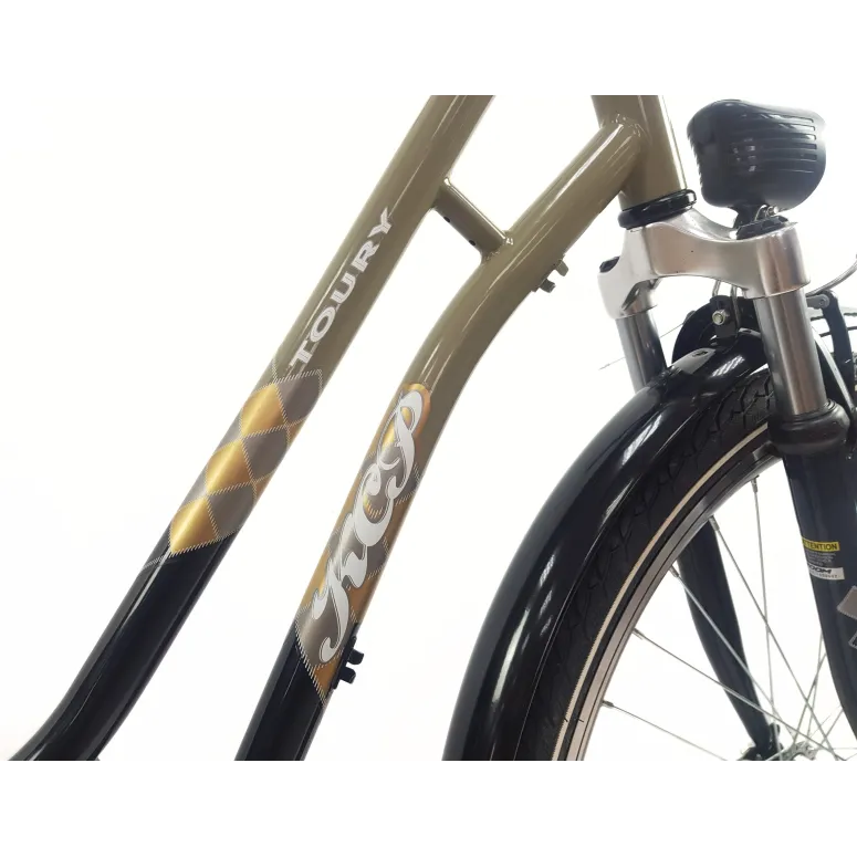 Rower Miejski 26 Damski Uniwersalny Amortyzacja Bagażnik Światła Dzwonek