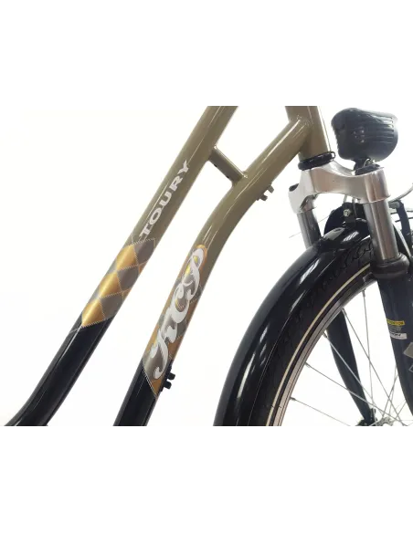 Rower Miejski 26 Damski Uniwersalny Amortyzacja Bagażnik Światła Dzwonek