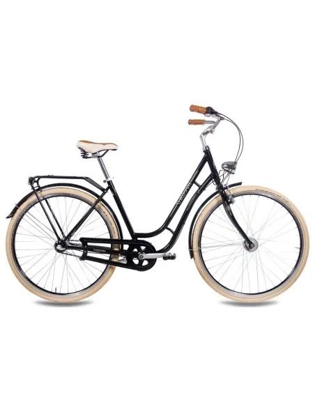 Rower Miejski 28 Stal Damski Kontra Nexus Dynamo Bagażnik Światła Stopka