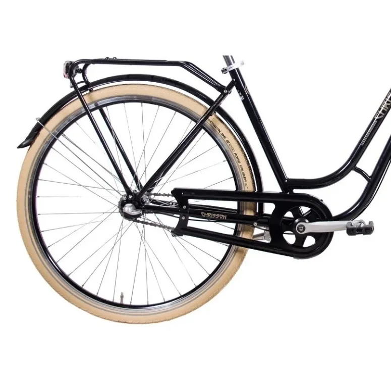 Rower Miejski 28 Stal Damski Kontra Nexus Dynamo Bagażnik Światła Stopka