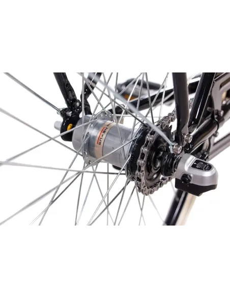 Rower Miejski 28 Stal Damski Kontra Nexus Dynamo Bagażnik Światła Stopka