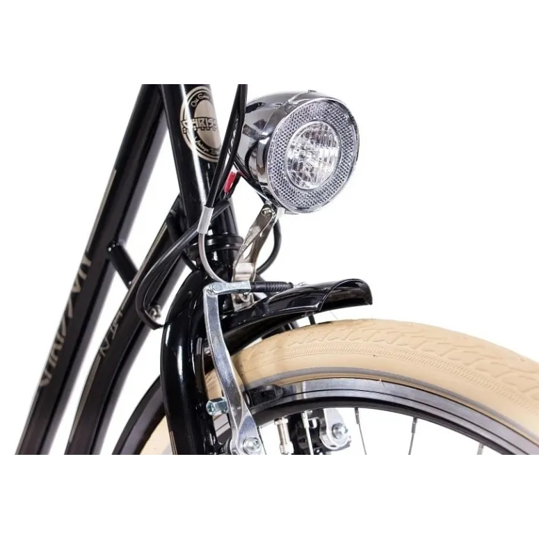 Rower Miejski 28 Stal Damski Kontra Nexus Dynamo Bagażnik Światła Stopka