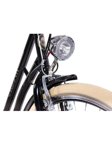 Rower Miejski 28 Stal Damski Kontra Nexus Dynamo Bagażnik Światła Stopka