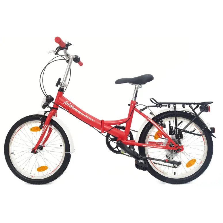 Rower Składany 20 Stalowy Revoshift Damski Męski Światła Stopka Dzwonek