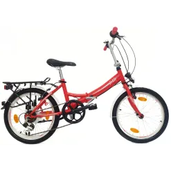 Rower Składany 20 Stalowy Revoshift Damski Męski Światła Stopka Dzwonek