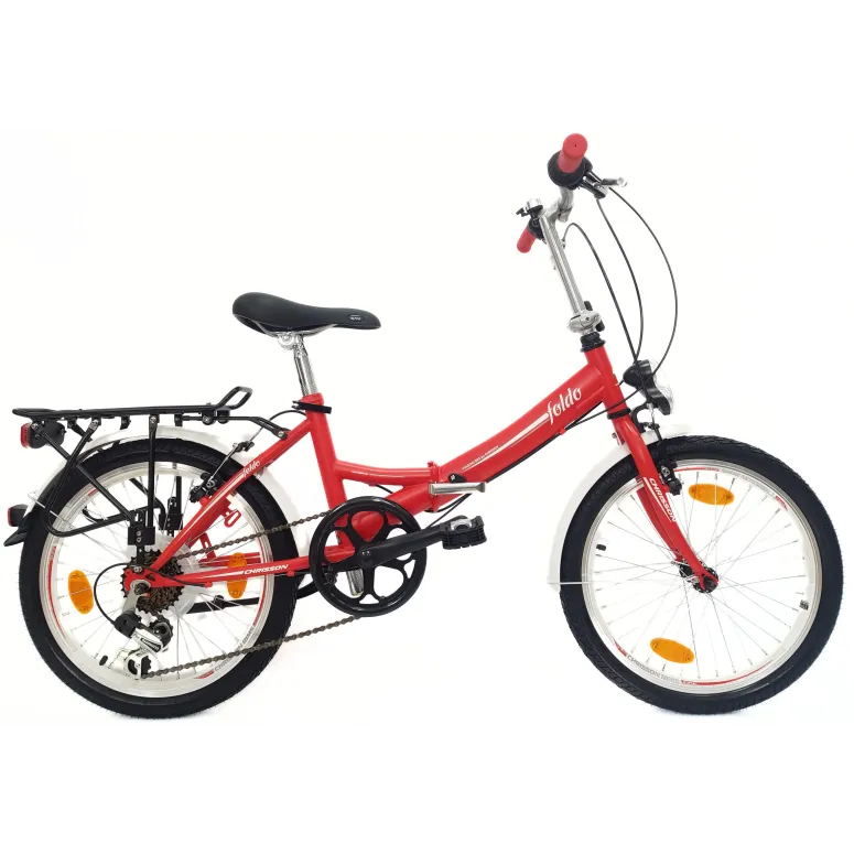 Rower Składany 20 Stalowy Revoshift Damski Męski Światła Stopka Dzwonek