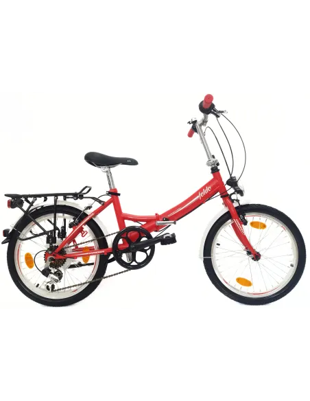 Rower Składany 20 Stalowy Revoshift Damski Męski Światła Stopka Dzwonek