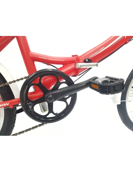 Rower Składany 20 Stalowy Revoshift Damski Męski Światła Stopka Dzwonek