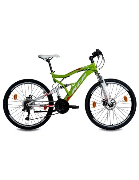 Rower Górski 26 MTB Stal Cyngle Stopka Pełna Amortyzacja Tarcze Młodzieżowy