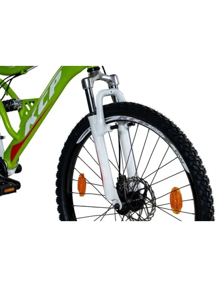 Rower Górski 26 MTB Stal Cyngle Stopka Pełna Amortyzacja Tarcze Młodzieżowy