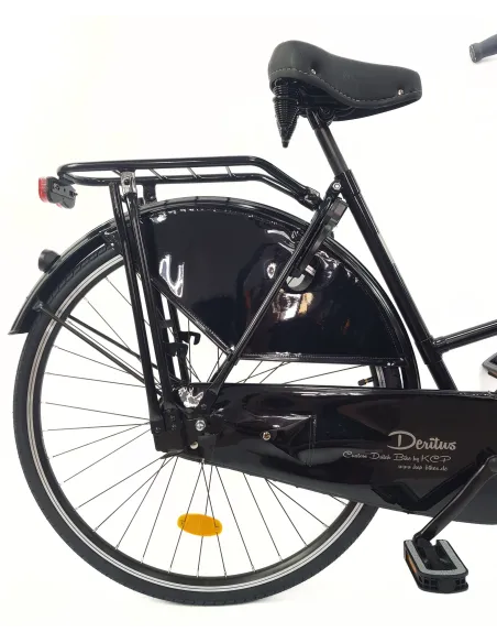 Rower Miejski 28 Damski Holenderski Retro Błotniki Osłony Światła Stopka