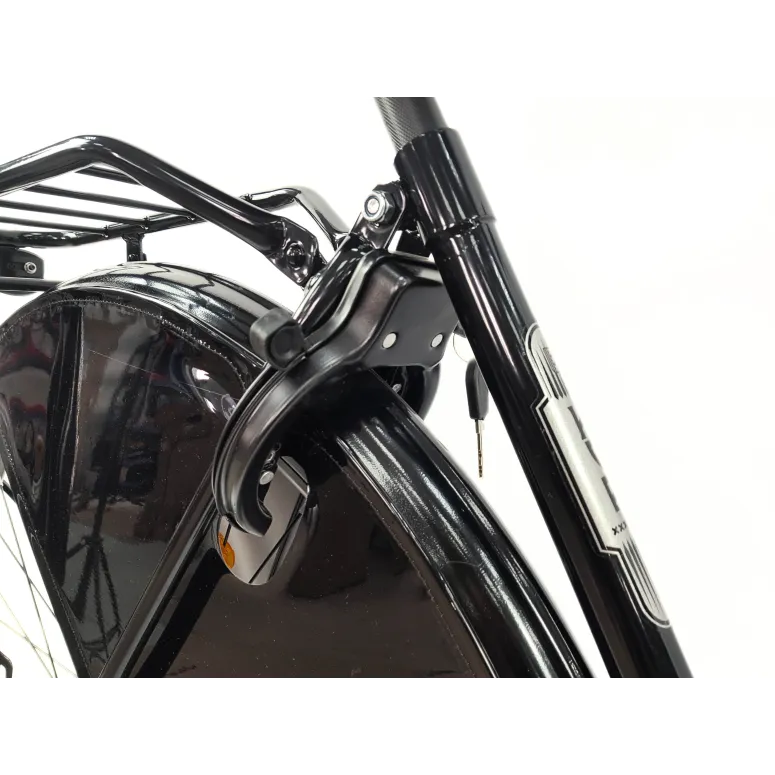 Rower Miejski 28 Damski Holenderski Retro Błotniki Osłony Światła Stopka